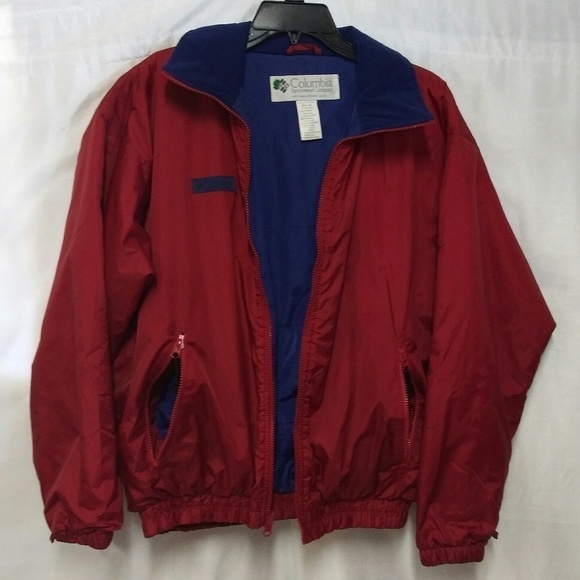 Columbia Sportswear Red Funnel Neck Long Sleeve Primal Loft Synthetic Down Coat - Picture 2 of 8